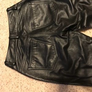 Genuine Leather Pants